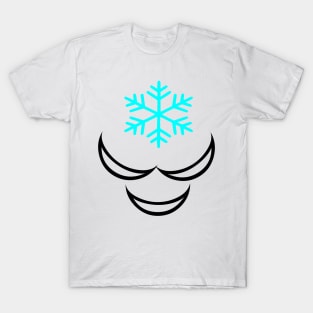 snow smile face T-Shirt